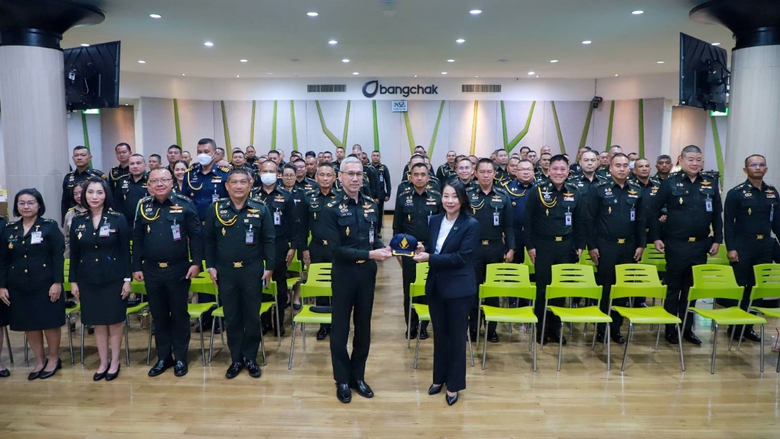 Bangchak Welcomes Royal Thai Army War College for a Study Visit to Its World-Class Refinery