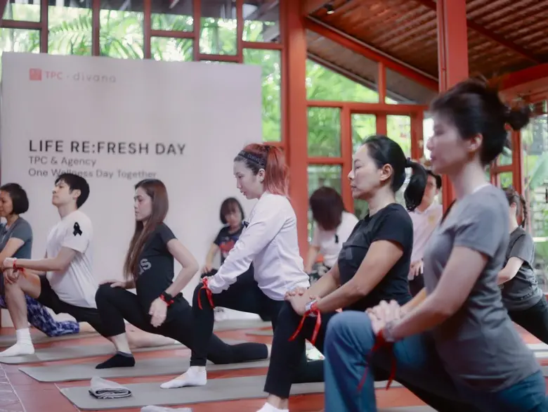 TPC x Divana เปิดประสบการณ์ Wellness Team Building ครั้งแรก กับกิจกรรม "Life Re:Fresh Day - TPC &amp; Agency One Wellness Day Together 2025"