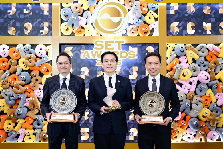 กสิกรไทยตอกย้ำความเป็นผู้นำ คว้า 4 รางวัลใหญ่ จาก SET Awards 2025