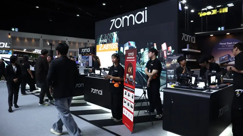 70mai เปิดตัวกล้องติดรถยนต์ 4K ซีรีส์ใหม่ในงาน Motor Expo 2025 พร้อมความละเอียดระดับ True 4K ที่มอบความคมชัดระดับที่ใช้เป็นหลักฐานได้