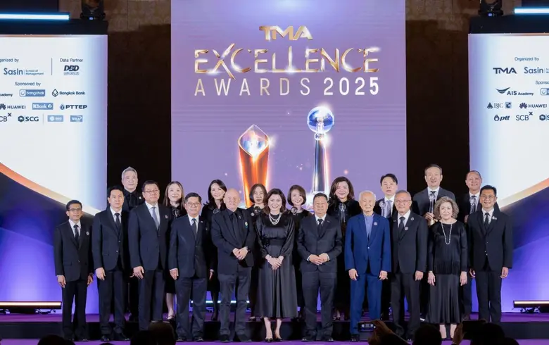 TMA เดินหน้าผลักดันองค์กรไทยสู่ความเป็นเลิศ มอบรางวัลพระราชทานในสมเด็จพระกนิษฐาธิราชเจ้า กรมสมเด็จพระเทพรัตนราชสุดาฯ Thailand Corporate Excellence Awards 2025 เชิดชูองค์กรที่มีความเป็นเลิศ