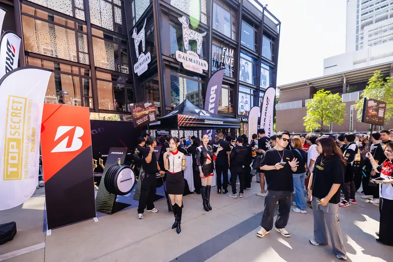 Bridgestone x Top Secret x Carnival Unveil Limited-Edition Collection, Delighting Motorsport Fans at Siam Square