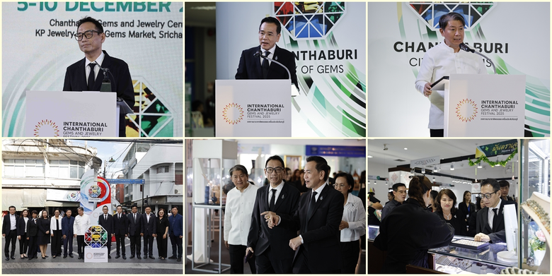 The International Chanthaburi Gems and Jewelry Festival 2025 Officially Begins: Over 11,000 Visitors Expected to Boost Year-End Economy