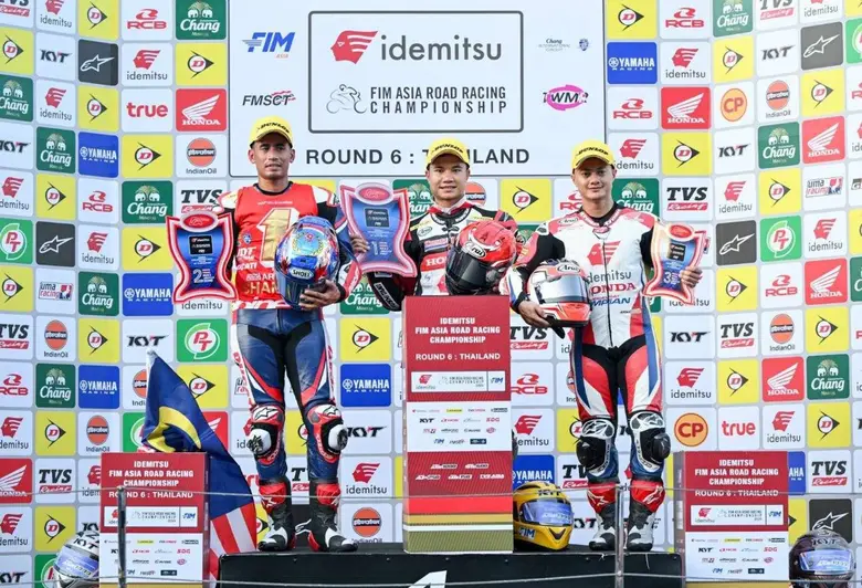 "ฮอนด้า เรซซิ่ง ไทยแลนด์" ระเบิดผลงานกวาด "ดับเบิ้ลวินเนอร์" โฮมเรซ