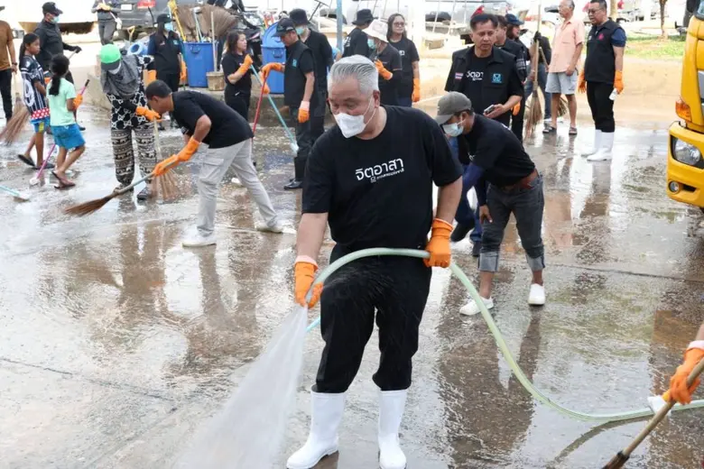 การเคหะแห่งชาติ จัดใหญ่ "Big Cleaning Day" ฟื้นฟูอาคารเช่าหาดใหญ่ พร้อมดูแลจิตใจชาวชุมชน