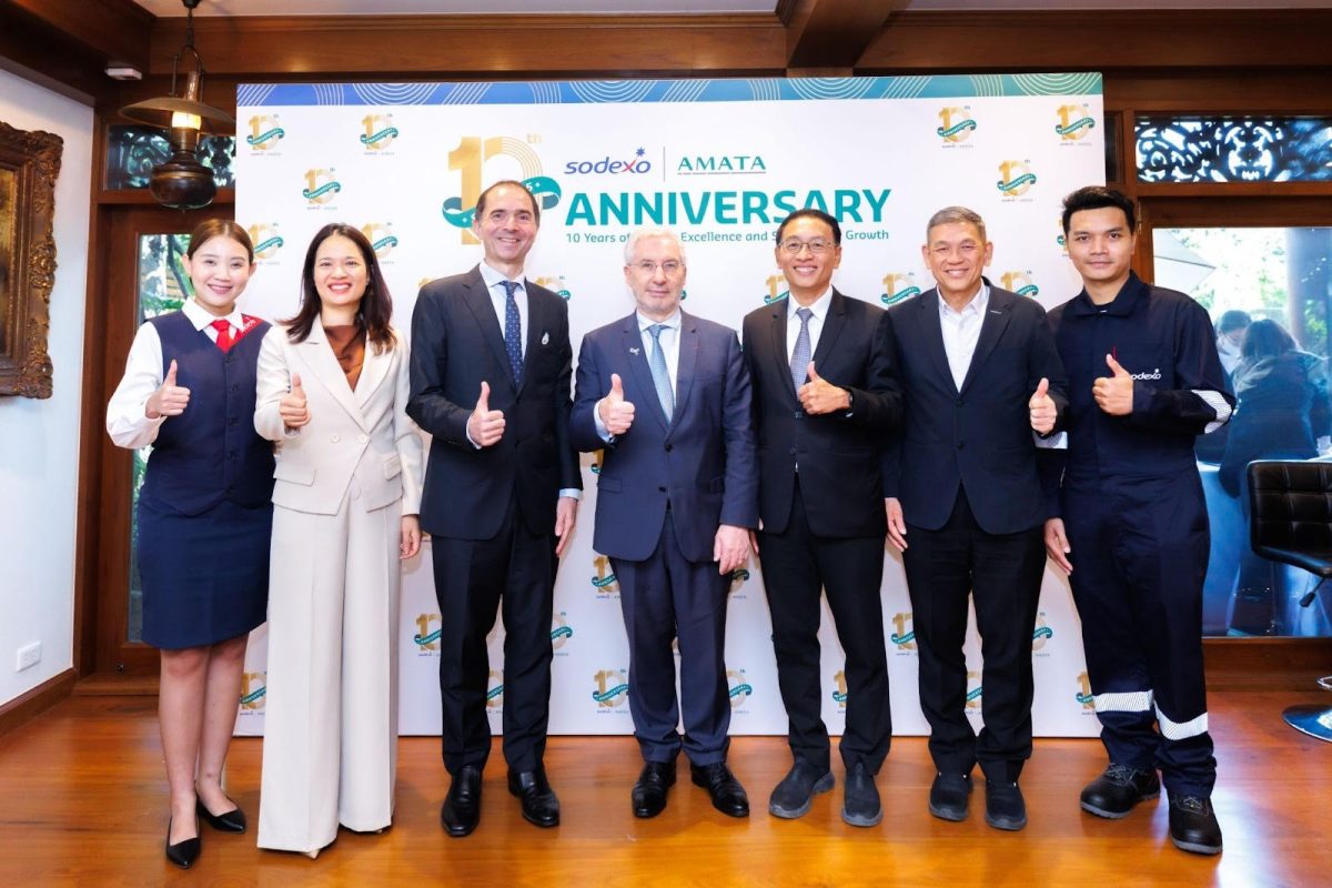 Sodexo Amata Services Celebrates 10th Anniversary Reinforcing Leadership in Food and Integrated Facilities Management Services with Smart and Sustainable Solutions
