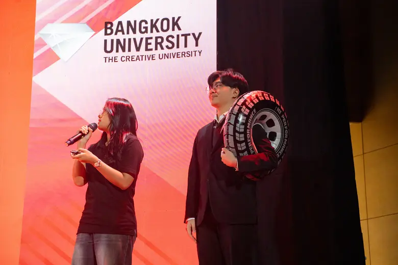 บริดจสโตน จับมือ ม.กรุงเทพ จัดโครงการ "EVENT BU X BRIDGESTONE CREATOR AWARDS" ชวนเด็กนิเทศฯ โชว์ไอเดียครีเอทคลิปไวรัลตอบไลฟ์สไตล์ Gen Z ในหัวข้อ "VALUE OVER PRICE"