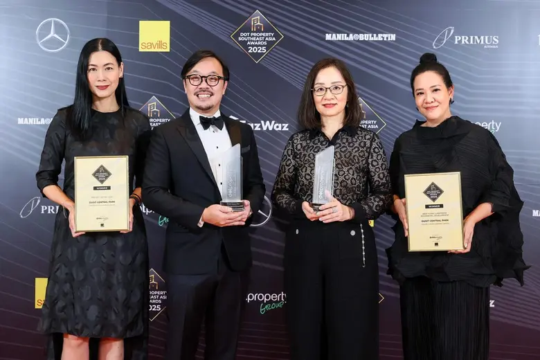Dusit Central Park Takes Centre Stage at the Dot Property Southeast Asia Awards, Winning Two Regional Accolades: Project of the Year and Best ICONIC Landmark Development Southeast Asia 2025