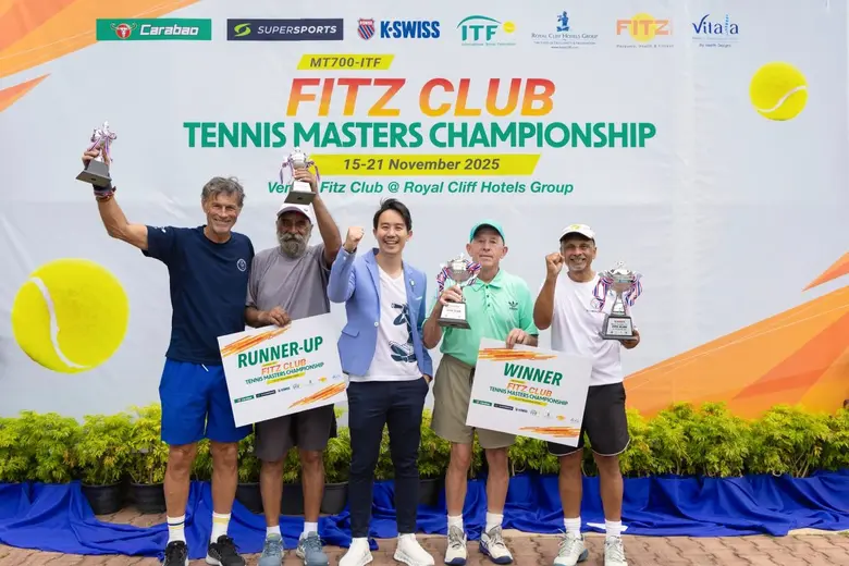 Fitz Club ITF World Masters Tennis Championship Draws Record Turnout with Thrilling Matches and Players from Over 40 Nations