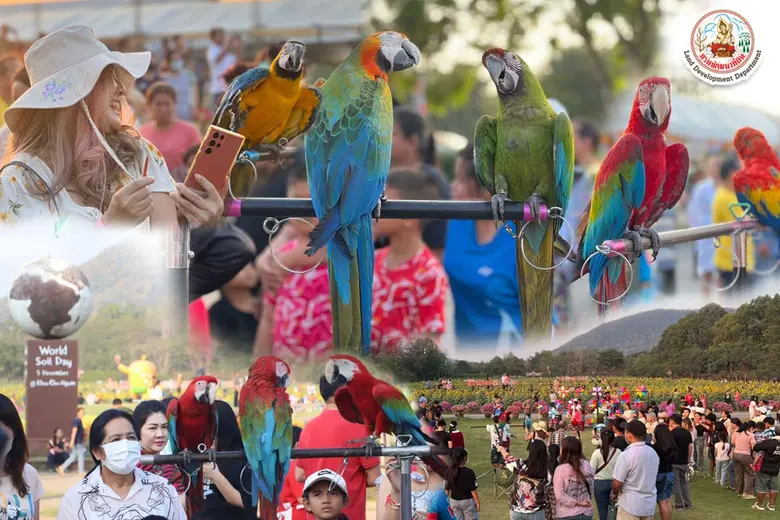 เขาชะงุ้มฯ ขอเชิญเที่ยวงาน "วันน้อมรำลึกการก่อตั้งโครงการ และงานวันดินโลก ประจำปี 2568"