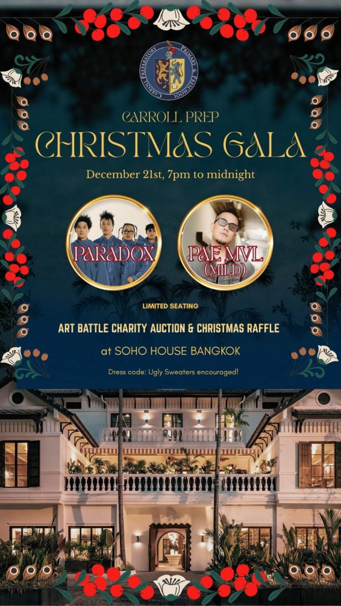 Carroll Prep to Host "Carroll Prep Christmas Gala 2025: A Night to Give" at SOHO House Bangkok