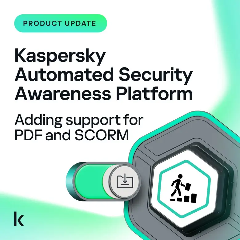 Kaspersky ยกระดับแพลตฟอร์มการสร้างความตระหนักด้านความปลอดภัย รองรับ SCORM และ PDF