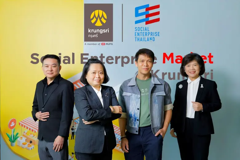 Krungsri joins hands with SE Thailand to organize Social Enterprise Market @Krungsri, supporting sustainable growth for community enterprises