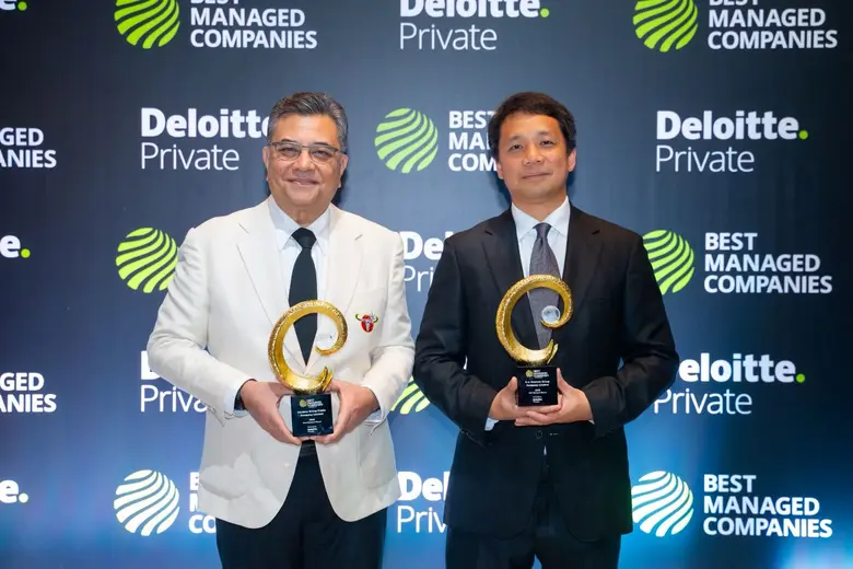 คาราบาวกรุ๊ป" คว้ารางวัล Thailand's Best Managed Companies 2025 จากดีลอยท์ 5 ปีซ้อน ตอกย้ำองค์กรไทยที่บริหารจัดการธุรกิจที่เป็นเลิศ และเป็นที่ยอมรับในระดับสากล