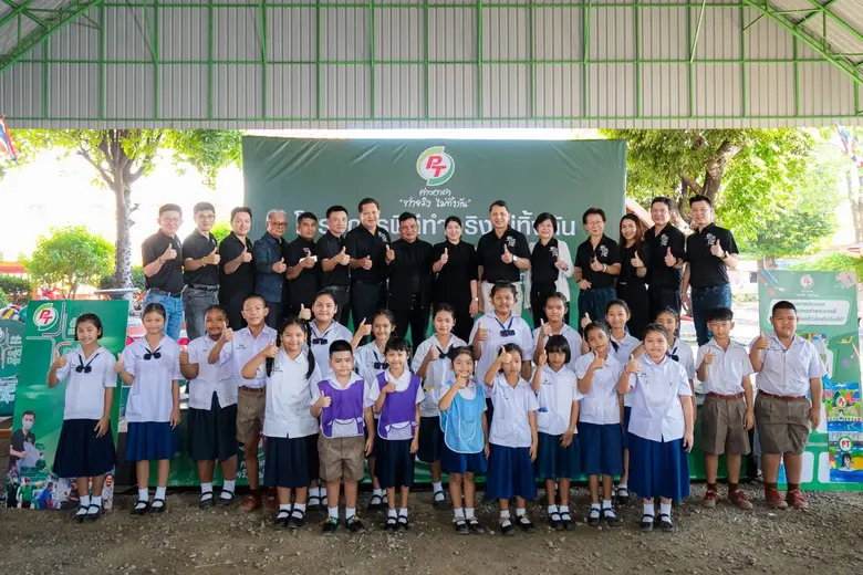 PTG ส่งเสริมโครงการ "ปลูกข้าวแบบเปียกสลับแห้ง" ลดการปล่อยก๊าซมีเทนต่อยอดเป็นคาร์บอนเครดิต