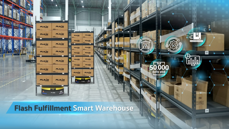 Flash Fulfillment ปักธง "Smart Fulfillment Hub" ยกระดับโลจิสติกส์อาเซียน ด้วยศูนย์ฟูลฟิลล์เม้นท์เทคโนโลยีขั้นสูงที่ใหญ่ที่สุดในภูมิภาค