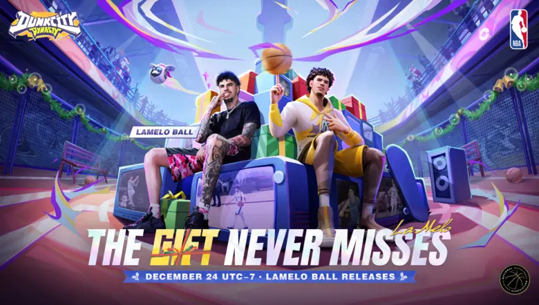 Dunk City Dynasty - Season 5: New Peak Superstar LeBron James'16, LaMelo Ball Unlocks for Free and Holiday Content Live Now