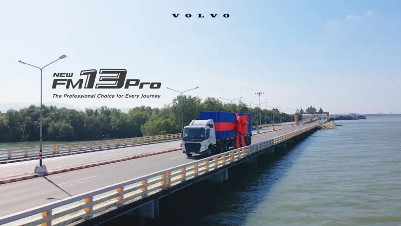 วอลโว่ ทรัคส์ มอบของขวัญปีใหม่ เปิดตัว "Volvo FM13 PRO"