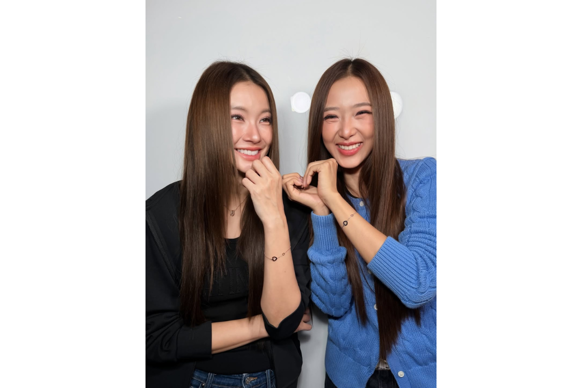 NAMTAN TIPNAREE AND FILM RACHANUN SHARE A WARM HOLIDAY MOMENT WITH PAIRED FRED BRACELETS
