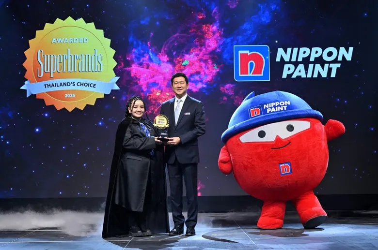 Nippon Paint Wins the Prestigious "Superbrands Thailand 2025" Award for the Second Consecutive Year, Showcasing the Strength of Thailand's Most Trusted Building Paint Brand