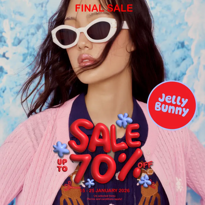 เจลลี่ บันนี่ ลดแรงสูงสุด 70%