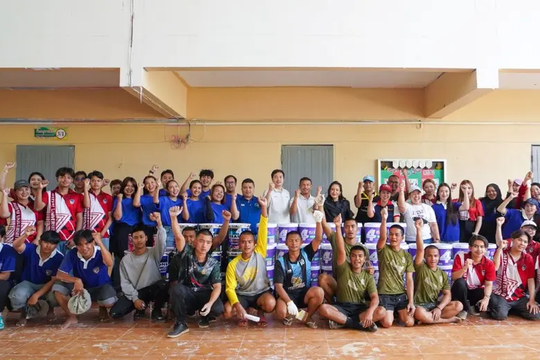 TOA ไม่ทิ้งกัน เคียงข้างพี่น้องชาวใต้ ผนึกกำลังจิตอาสา - ทาสีฟื้นฟูโรงพยาบาลและโรงเรียน คืนรอยยิ้มสู่หาดใหญ่ หลังวิกฤตอุทกภัยปี 68