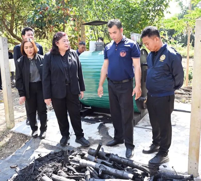 "ของขวัญปีใหม่ อว. 2569" วช. ส่งมอบ "นวัตกรรมเตาไบโอชาร์พลังงานชุมชน BioCycle Kiln" ขับเคลื่อนงานวิจัยสู่การพัฒนาชุมชน ณ ศูนย์ข้าวชุมชนข้าวปลอดสารพิษ ต.แม่อ้อ อ.พาน จ. เชียงราย