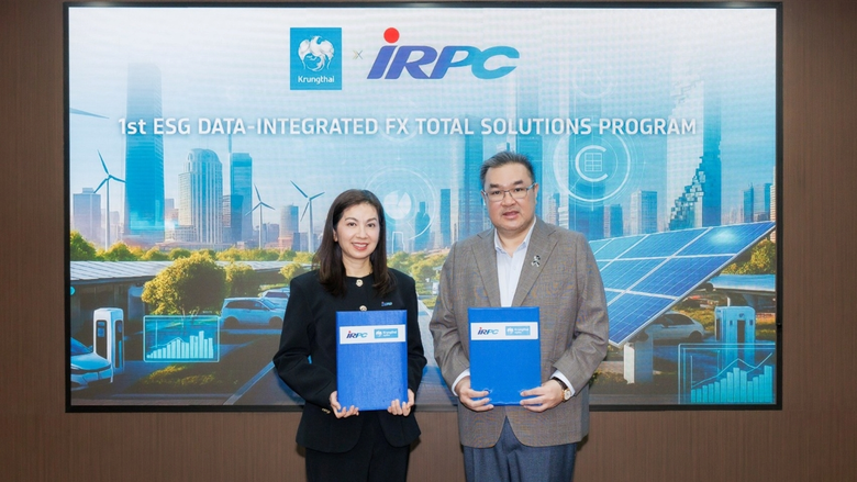 Krungthai and IRPC Advance FX Risk Management Program through an Integrated ESG Platform to Drive Sustainable Growth