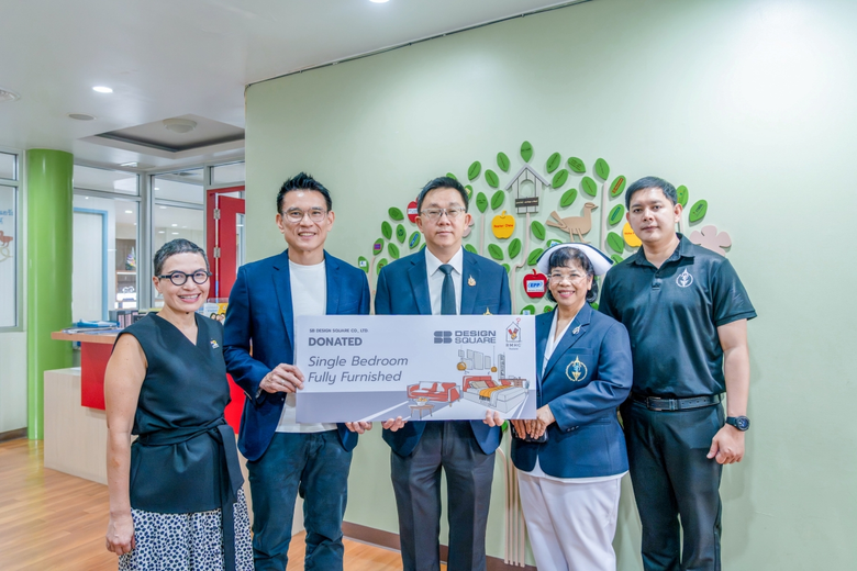 เอสบี ดีไซน์สแควร์ ร่วมปรับปรุงบ้านพักพิงโรนัลด์ แมคโดนัลด์ เฮาส์ รพ. เด็ก นำการออกแบบมาร่วมสร้างคุณค่าเพื่อคุณภาพชีวิตที่ดีของผู้ป่วยเด็กและครอบครัว