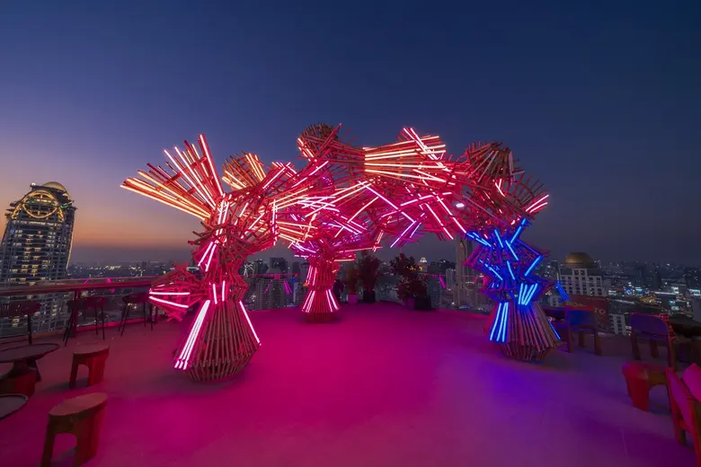 Love, Elevated Above Bangkok: Moxy Bangkok Ratchaprasong Sets the Mood for February with Valentine's Rooftop Romance, After-Dark Socials, and Playful Seasonal Bites