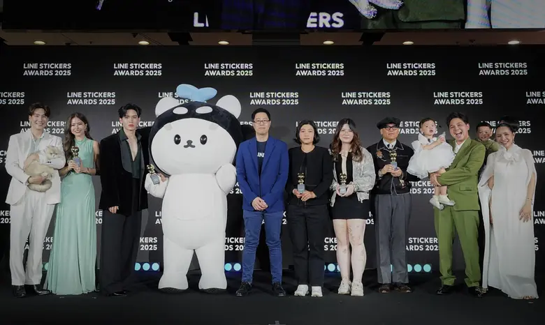 LINE STICKERS เผยโฉมครีเอเตอร์ขวัญใจคนไทย มอบรางวัลใหญ่ จัดเต็มสีสันในงาน LINE STICKERS AWARDS 2025