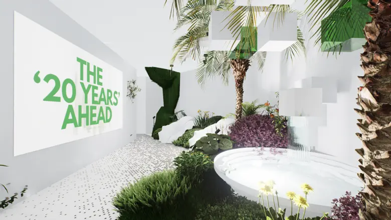 'Ging Gaan Bai' Marks 20 Years with "The 20 Years Ahead" Exhibition, Discover Future via 'Real Garden' Inside Art Gallery