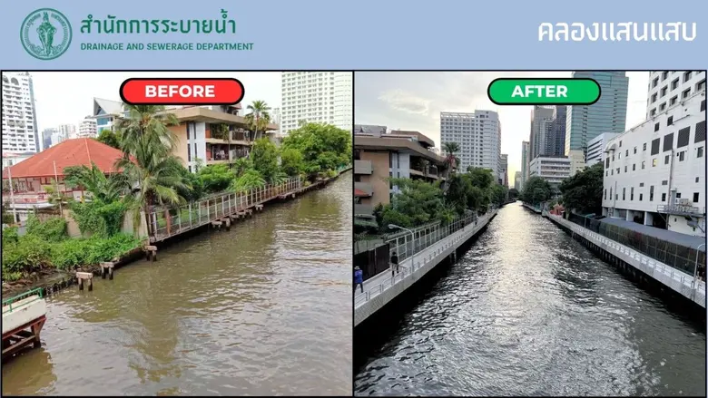 กทม. แจงโครงการปรับปรุงทางเดินริมคลองแสนแสบ ตัดต้นไม้เฉพาะจุดที่จำเป็น - พร้อมปลูกทดแทนหลังงานแล้วเสร็จ