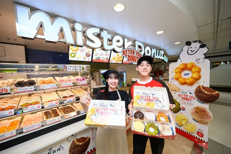 Mister Donut จับมือ After You เดินเกมรุกตลาดขนมหวาน เปิดตัว "After You Donut - Signature x Signature" ผสานความพรีเมียมของขนมหวานระดับไอคอน สู่โดนัทที่เข้าถึงง่าย ฟินได้ทุกวัน