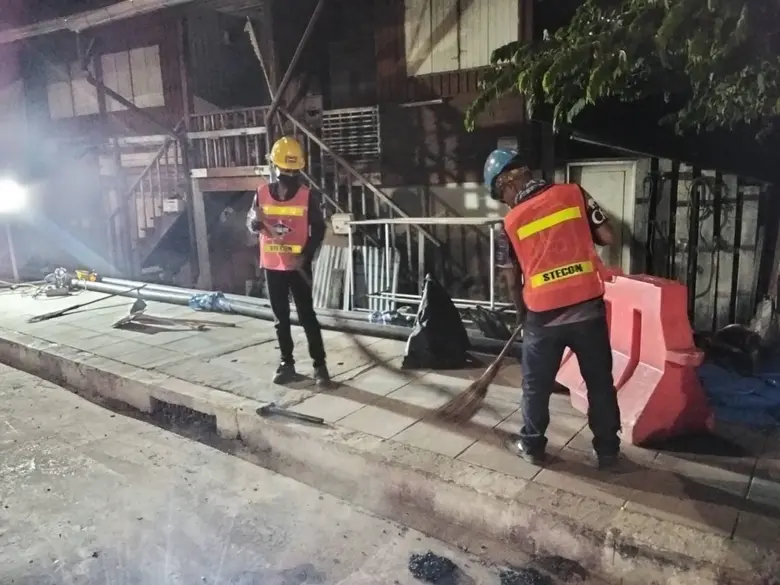 กทม. เร่งปรับแผนก่อสร้างโครงการระบบรวบรวมน้ำเสียคลองหน้าวัดราชสิทธารามฯ บรรเทาผลกระทบประชาชน