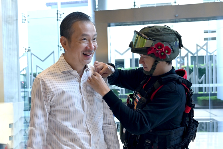 3 February - Veterans Day Bangchak Invites Public to Support Poppy Donations in Remembrance of Veterans and Their Families' Sacrifice