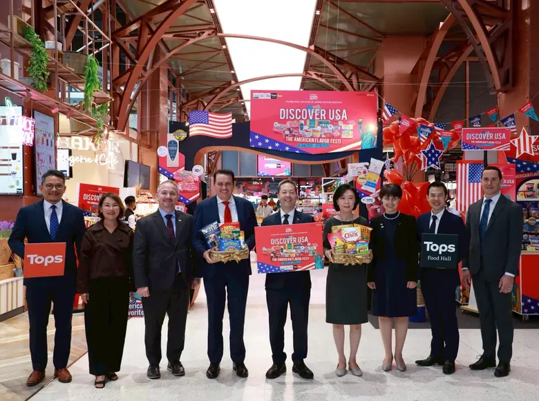 ท็อปส์ ในเครือเซ็นทรัล รีเทล ต้อนรับทูตสหรัฐฯ เยือนธุรกิจฟู้ดรีเทลครั้งแรกในไทย! ในงาน "Discover USA: The American Flavor Fest"