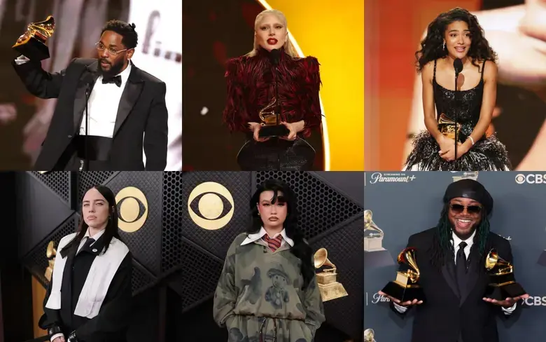 Kendrick Lamar, Lady Gaga, Olivia Dean, Billie Eilish, Lola Young, Leon Thomas พาทัพศิลปิน Universal Music Group รับรางวัล GRAMMYs 2026