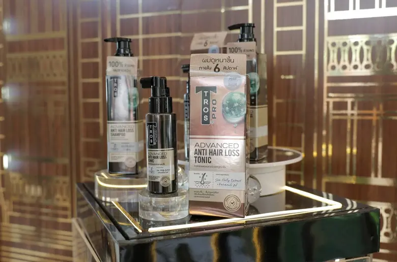ทรอส เปิดตัวนวัตกรรมกู้ผมร่วง "TROS PRO Advanced Anti-Hair Loss Series"
