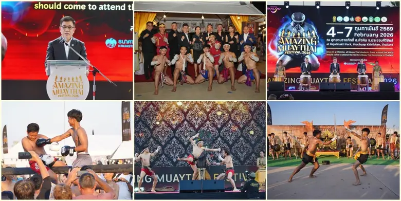 ททท. เปิดงาน "Amazing MuayThai Festival 2026" ถ่ายทอดอัตลักษณ์มวยไทยด้วยประสบการณ์สุดพิเศษ