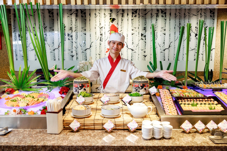 Chinese New Year Seafood Dinner Buffet at Shangri-La Bangkok's NEXT2 Cafe