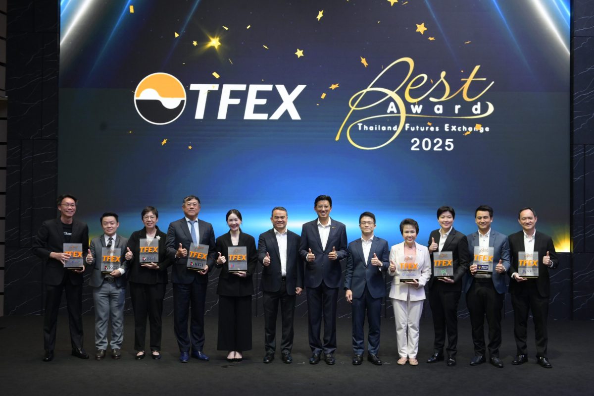 Thailand Futures Exchange announces TFEX Best Award 2025 for outstanding derivatives brokers