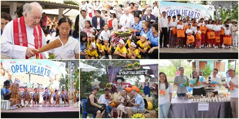 ศูนย์เมอร์ซี่เดินหน้าสร้างอนาคต จัดงาน "Open Hearts, Open House" ระดมพลังผู้ใหญ่ใจดี พัฒนาบ้านสวนเมอร์ซี่เพื่อช่วยเหลือดูแลเด็ก