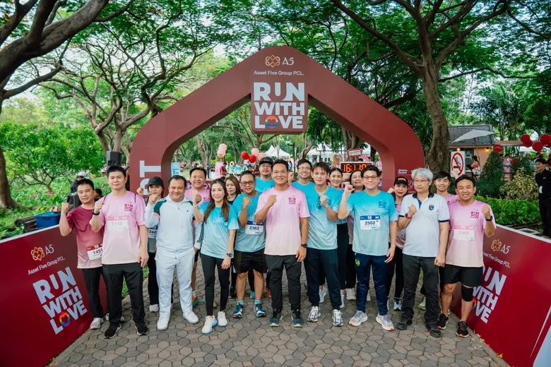 A5 จัดงานวิ่งการกุศล "RUN WITH LOVE" ปีที่ 3 รายได้สมทบมูลนิธิรพ.เด็ก 100% ขายบัตรแล้ววันนี้ - 30 เม.ย. 69