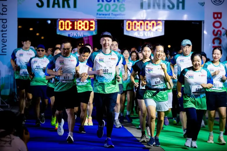 Bosch Charity Run 2026 งานวิ่งการกุศล: ขับเคลื่อนเพื่อความยั่งยืนและสร้างผลลัพธ์ทางสังคม