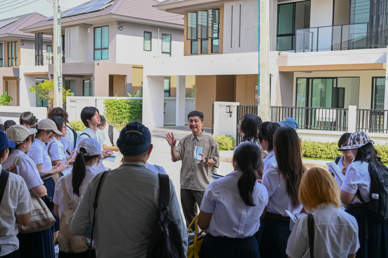 SENA เปิดโครงการ "เสนา พารค์แกรนด์ รามอินทรา 2" และไซต์ก่อสร้างจริง เสริมประสบการณ์เรียนรู้ภาคสนามให้นิสิตสถาปัตย์ จุฬาฯ