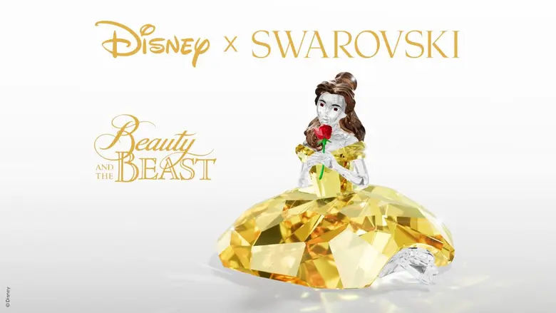 Disney and Swarovski Unveil New Beauty and the Beast Figurines
