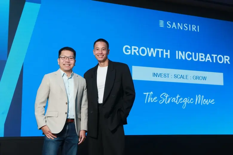 แสนสิริเขย่าวงการ! ส่ง "SANSIRI GROWTH INCUBATOR"รุก New S-Curve ทุ่ม 1,000 ลบ. ปั้น Ecosystem อสังหาฯ เชื่อมต่อ 'Real Sector' สู่การใช้ชีวิตแบบครบวงจร