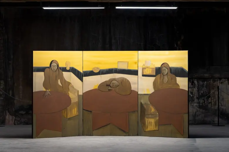 From Memories to Self-Reflective Paintings at "Blind Spots: Panels, Paravents and Screens" Exhibition by Overseas-based Emerging Artist @ Bangkok Kunsthalle