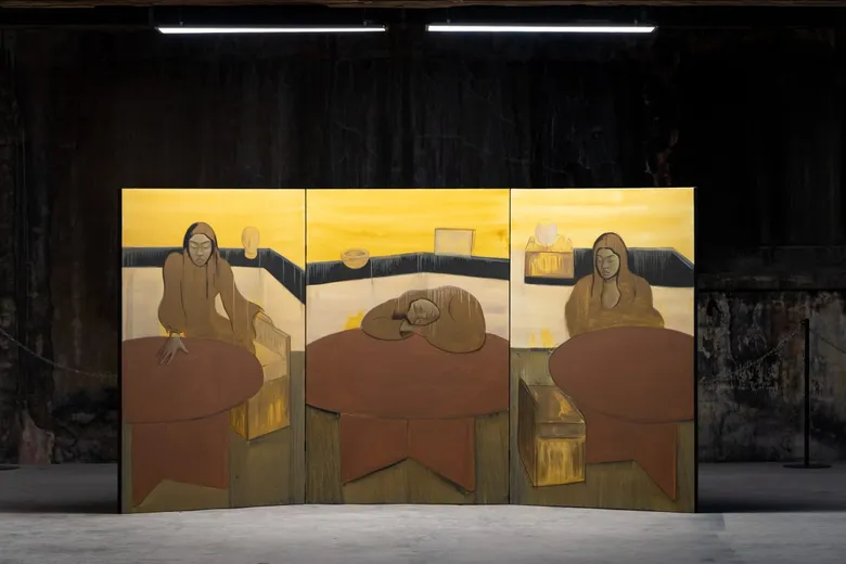 From Memories to Self-Reflective Paintings at "Blind Spots: Panels, Paravents and Screens" Exhibition by Overseas-based Emerging Artist @ Bangkok Kunsthalle